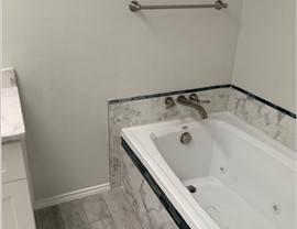 Bathrooms Project in Plano, TX by ZINTEX Remodeling Group