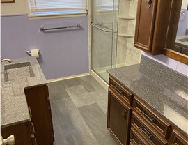 Bathrooms Project in Fort Worth, TX by ZINTEX Remodeling Group